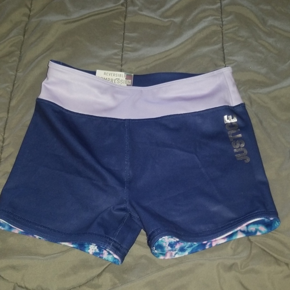 Reversible justice shorts